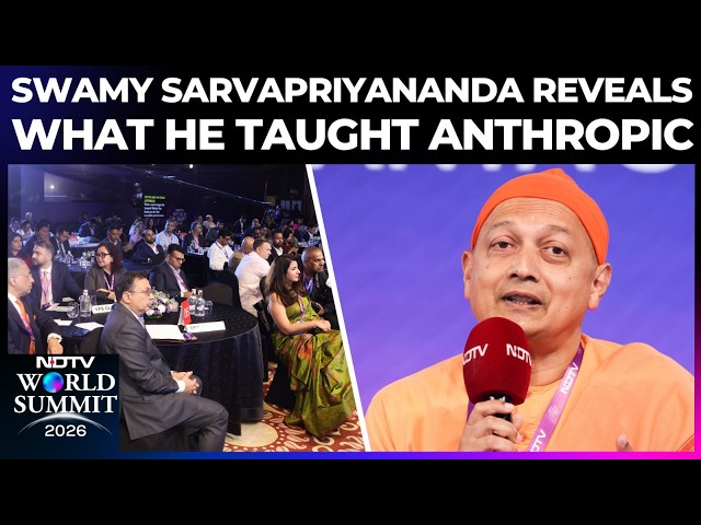 FULL:  “Consciousness and Intelligence Are Not the Same Thing…” | Swami Sarvapriyananda on AI