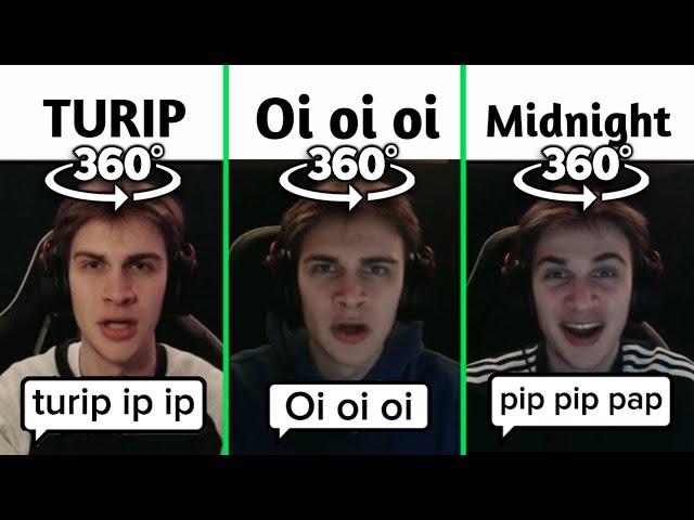 360° VR Oi oi oi a eye eye meme Vs Tulip Vs Midnight City