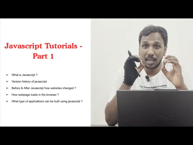 Javascript Introduction | Javascript tutorials Part - 1 | #javascript