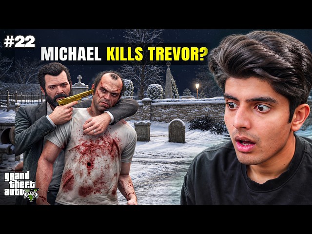MICHAEL BETRAYED TREVOR | GTA 5 PART 22 (HINDI DUBBED)