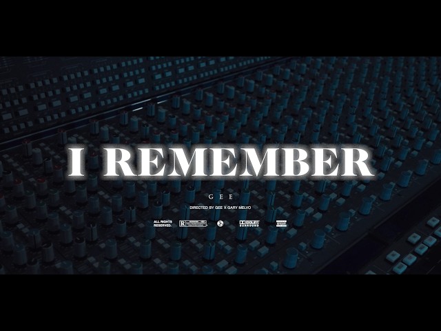 I REMEMBER - Gee (Official Video)