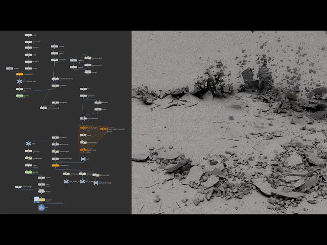 Creating Chaos: Houdini FX Ground Destruction Made Simple