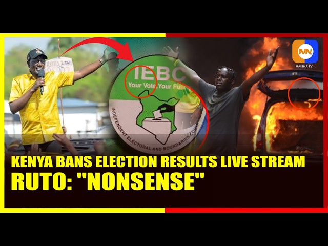 Ruto Calls Livestream Ban Claims “Nonsense”, Kenyans remind him "you're Joking: Respect the Law