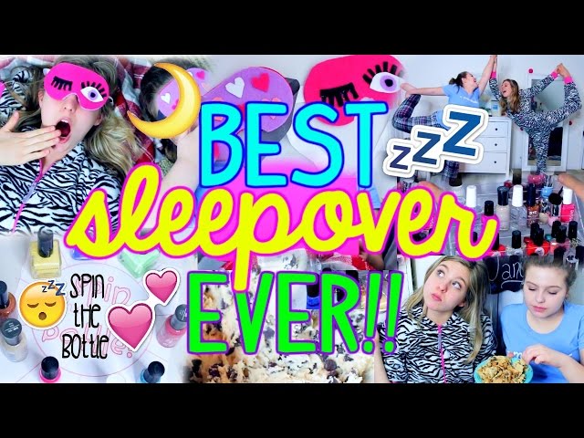 How to Have the BEST Sleepover EVER!! | DIY Craft, Treats + Fun Things to Do!!