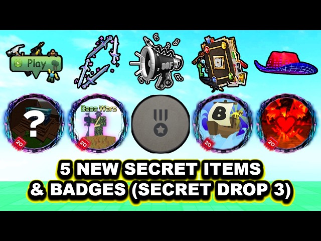 How To GET ALL 5 NEW SECRET ITEMS & BADGES | The Hunt: Roblox 20 [EVENT]