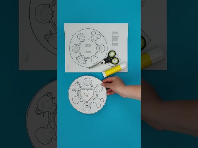Children's Day Craft - Kids Holding Hands