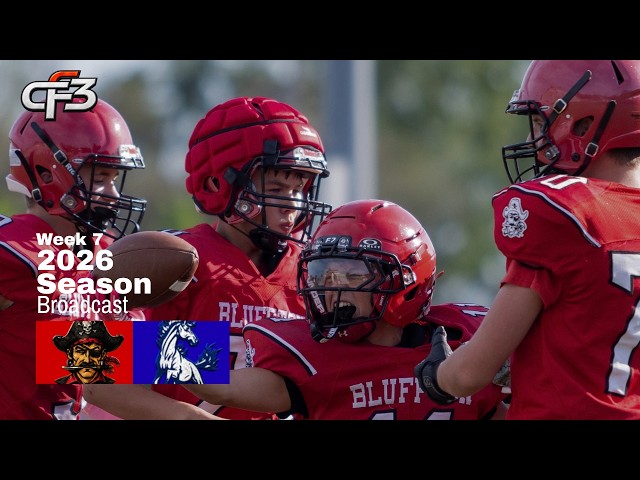 Bluffton Pirates vs Allen East Mustangs | Junior High Football Live
