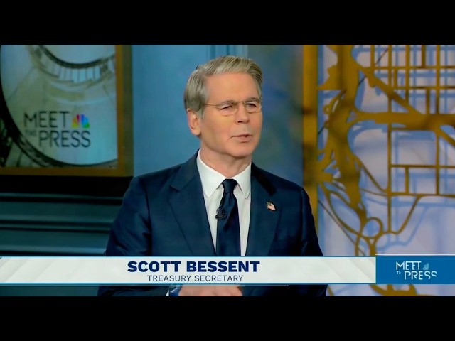 Secretary Bessent on NBC's Meet The Press
