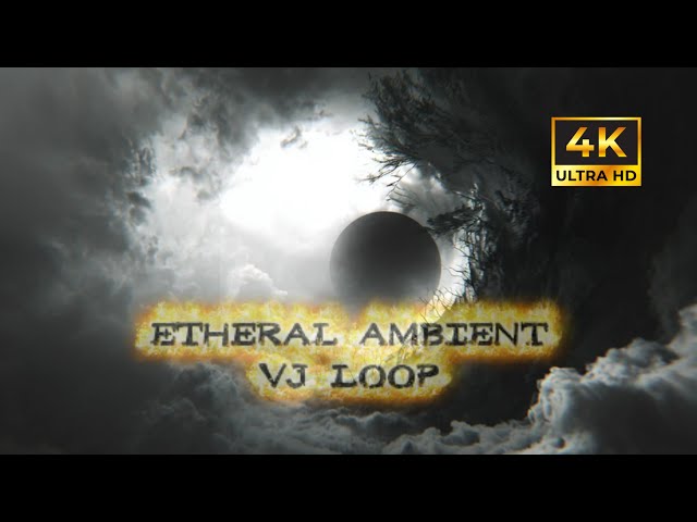 Ambient Horror Loop 4K - Spooky VJ Loop - Trending Creepy Visual - Darkness Nightmare Animation