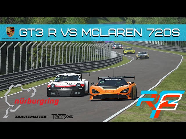 rFactor 2 - Porsche 911 GT3 R @ Nürburgring Nordschleife Race + First Impressions [4K 60FPS]
