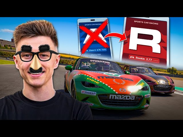 I Snuck Into iRacing ROOKIE Lobbies... It Did NOT Go As Expected