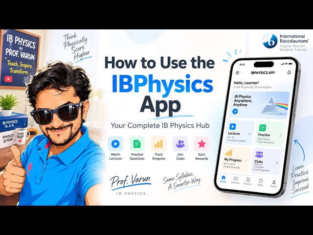 How to Use the IBPhysics App