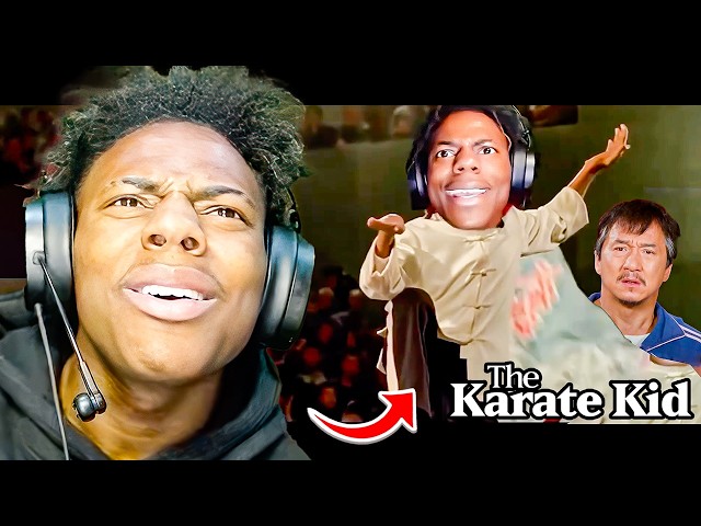 iShowSpeed Reacts To His Own KARATE KID Movie..