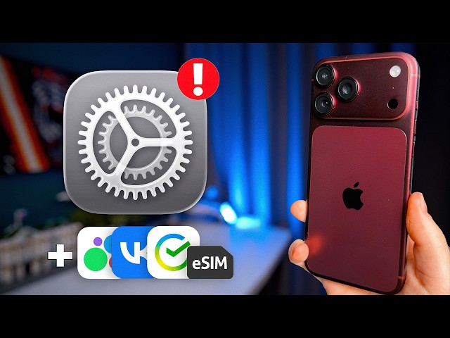 Как ИДЕАЛЬНО настроить новый айфон на iOS 27 и перенести приложения с eSIM?