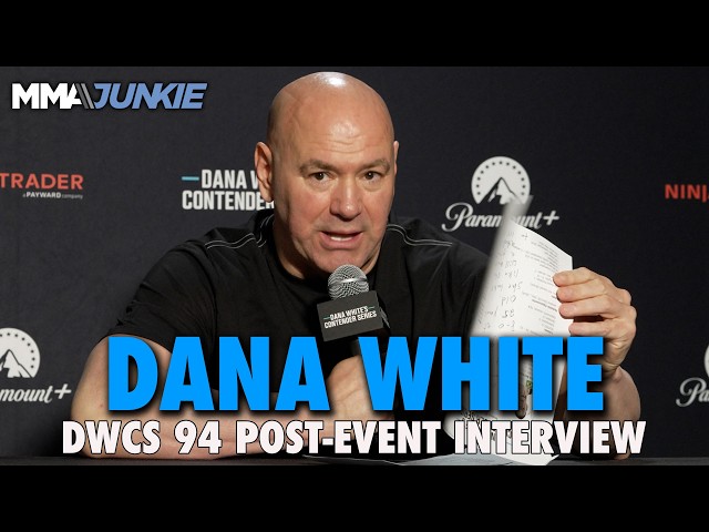 Dana White confirms again Fury vs. Joshua is happening: 'IT'S DONE' | DWCS 94