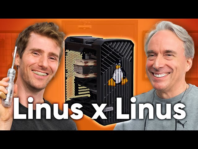 Building the PERFECT Linux PC with Linus Torvalds