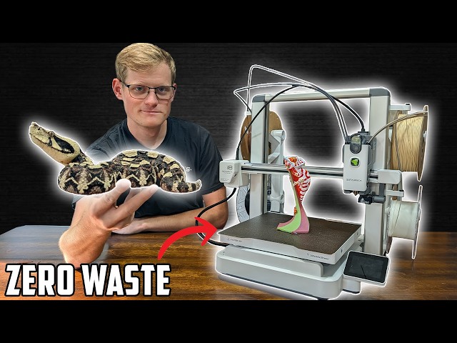 Zero-Waste 3D Printing is FINALLY Here I SparkX i8 Unboxing and Review