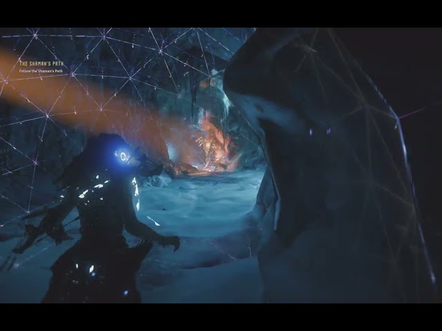 saman path - the ritualistic marker ice cave - Horizon Frozen Wild
