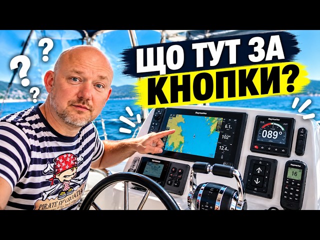 Yacht Instruments from A to Z: Chartplotter, Radio, Generator, and Anchor. What Do These Screens ...