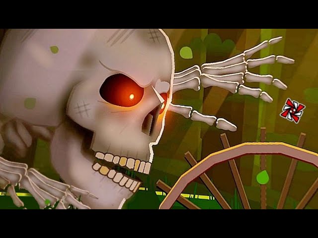 ''Skeletal Shenanigans'' 100% (Demon) by YoReid & Airzyy | Geometry Dash