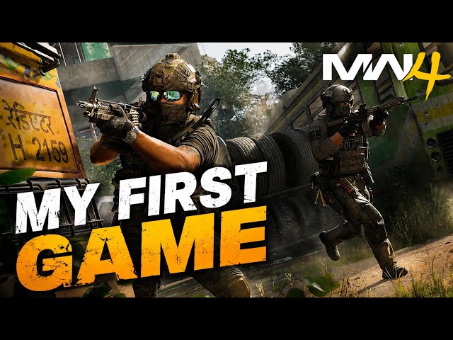 MY FIRST GAME on MW4! 🔥 | Modern Warfare 4 Multiplayer Gameplay