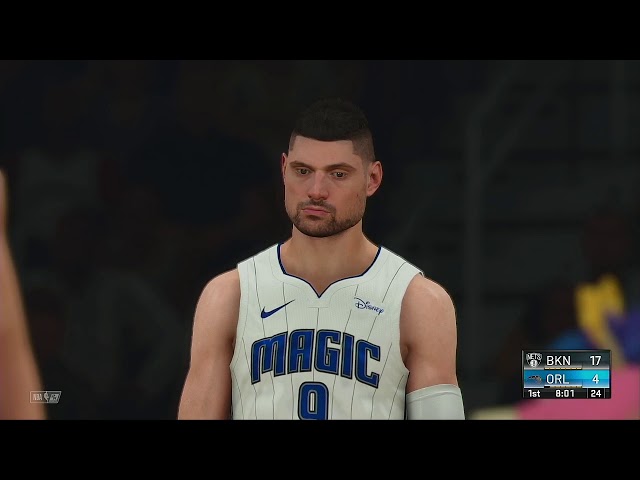 NBA 2021 Season 1 19 2021 Brooklyn Nets @ Orlando Magic