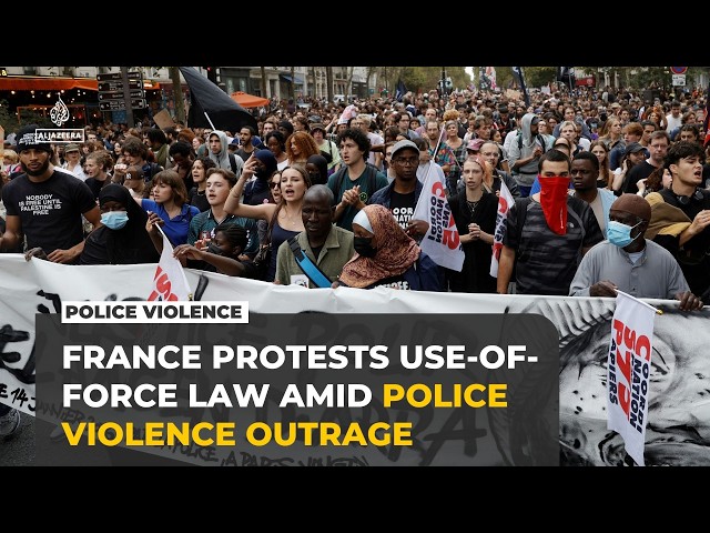 France protests police use-of-force law as videos spark outrage