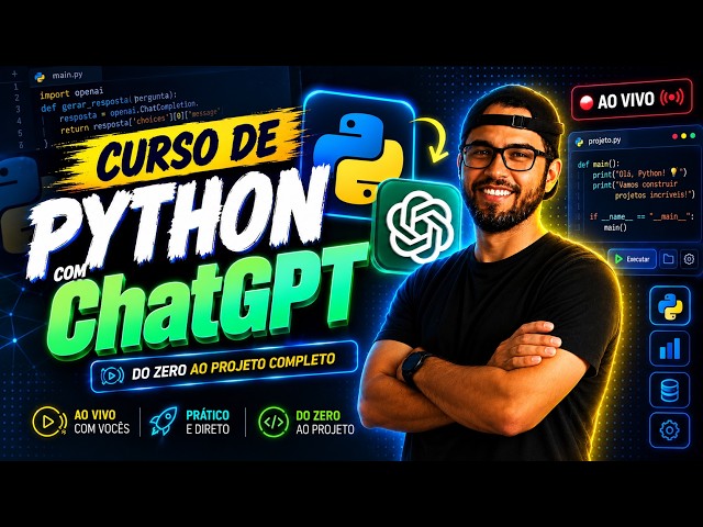 CURSO DE PYTHON COM CHATGPT  | Módulo 2 - Sintaxe, Variáveis e Tipos de Dados