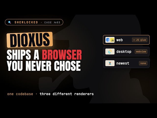 Dioxus Explained: What Actually Renders Your Rust App | SHERLOCKED