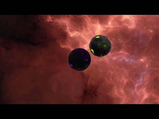 4K UHD Cosmic Space Background TV Ambient Nebula Visuals | No Sound