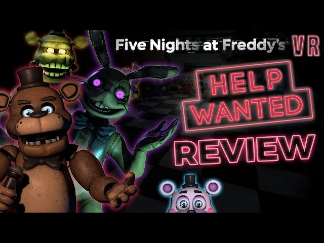 Five Nights at Freddys Help Wanted VR Review Video | TZKUnit Reviews