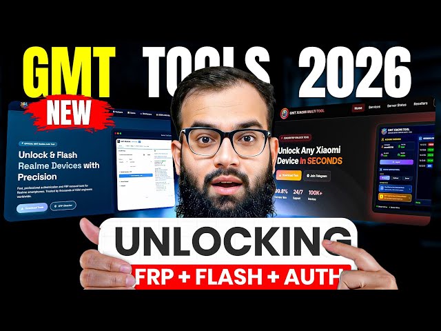 NEW Xiaomi & Realme Auth Tools 2026 🔥 FRP + Flash + Auth | GMT Tool