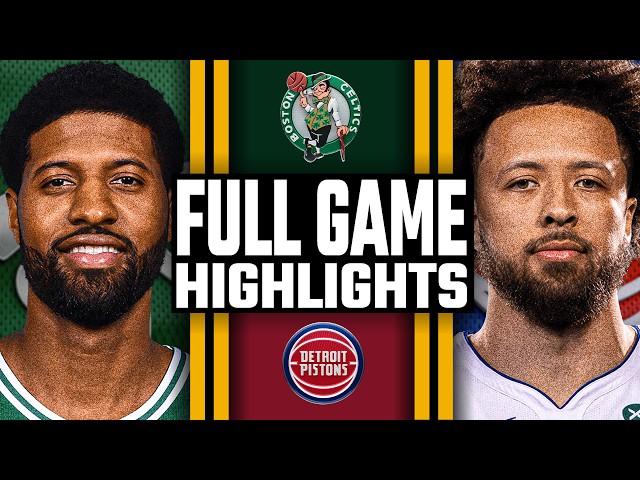 Boston Celtics vs Detroit Pistons - FULL GAME HIGHLIGHTS | October 20, 2026 NBA Season