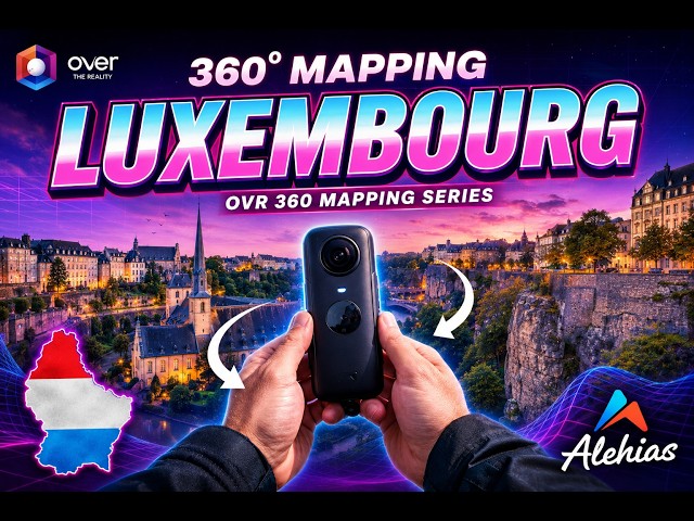 OVR 360 Mapping Series | Luxembourg | Full Scan POV (Insta360 X5)