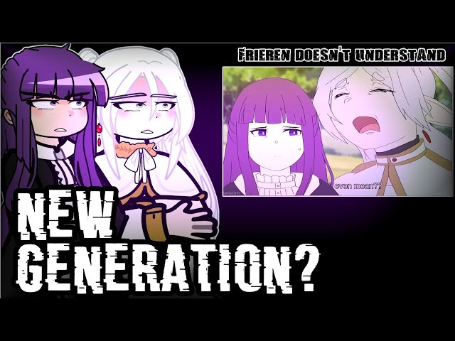 🇺🇸/🇧🇷/🇪🇸 Sousou no Frieren React to NEW GENERATION?|Meme|  Gacha Reaction