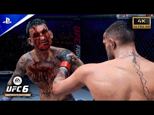 Conor McGregor vs Max Holloway UFC 329 Simulation is Brutal