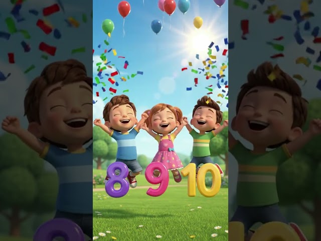 Count 1 to 10 with Leo & Mia! 🎈#cocomelonlover #cartoon #animation #learning#kidssongs