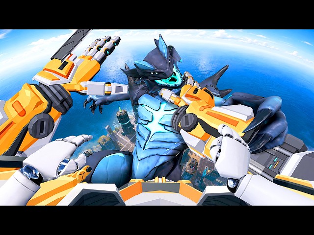 Using NEW Jetpack to Lift Kaiju in Kaiju Battle Simulator VR