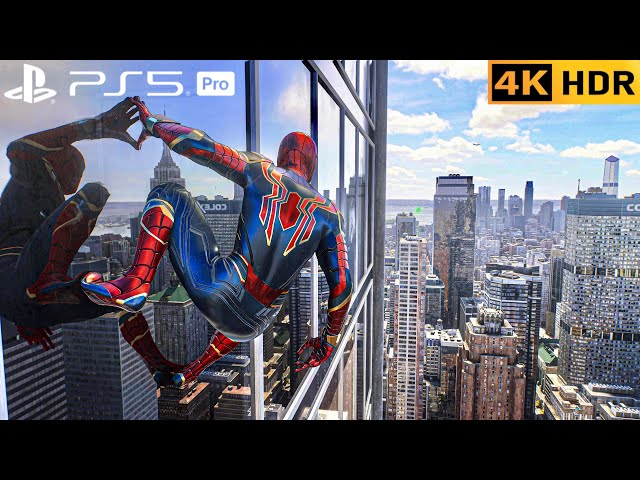 Marvel’s Spiderman 2 (PS5 PRO) INSANE Ray Tracing Gameplay | 4K HDR |