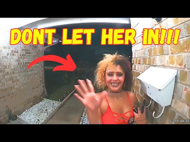 NO MATTER WHAT THEY SAY DON'T OPEN THE DOOR! (CAUGHT ON RING DOORBELL)
