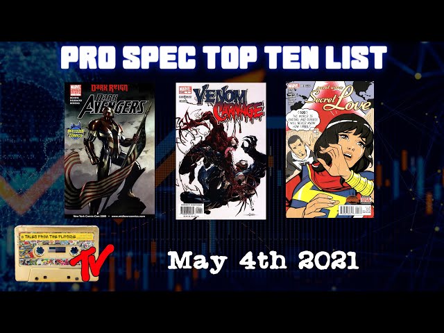 Top Ten Pro Spec List May 4th 2021 | Modern Comic Book Speculation
