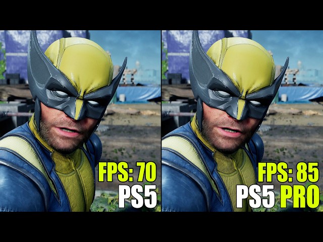 Marvel’s Wolverine НЕ с открытым миром… Сравнение PS5 и PS5 Pro