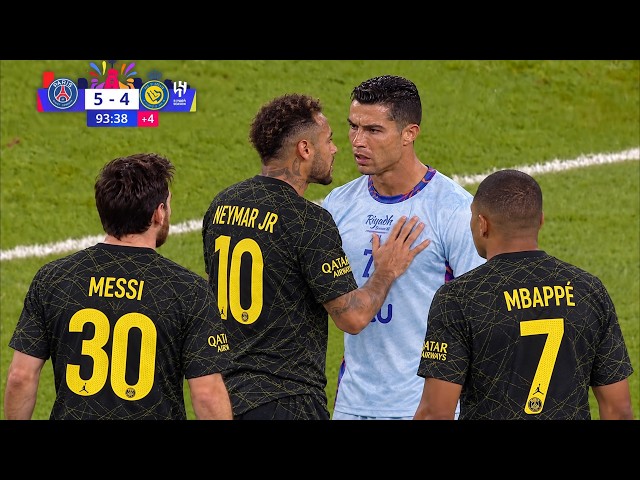 38 Years Old Ronaldo MASTERCLASS vs Messi, Neymar & Mbappé