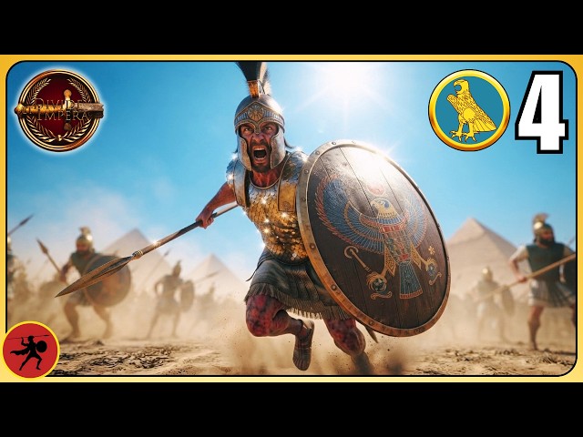 PTOLEMY II Is MASSIVELY OUTNUMBERED! | Egypt DEI Legendary (4)