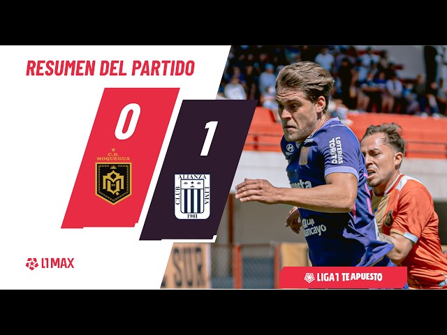 Dep. Moquegua 0-1 Alianza Lima: today's highlights, best plays and the goal | #Liga1TeApuesto2026