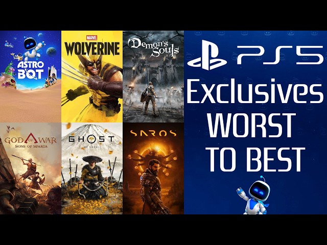 Ranking EVERY PS5 Exclusive Game WORST TO BEST (All 10 Games)