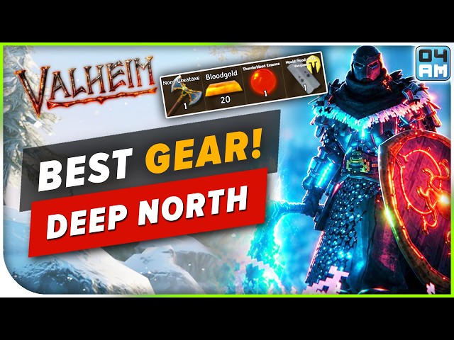 How to Get the BEST Weapons & Armor in Valheim 1.0 - Deep North Gear Guide!
