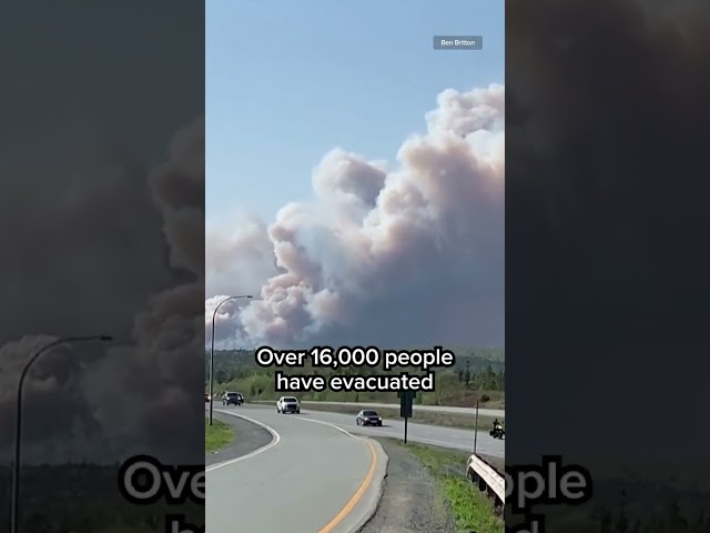 #Wildfires raging across parts of #Canada