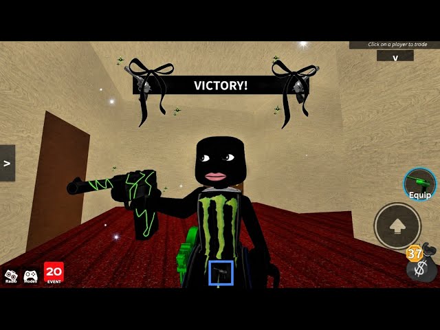 BEATING CAMPERS AS MONSTER IN MM2 *FUNNY MOMENTS*😂💚🖤