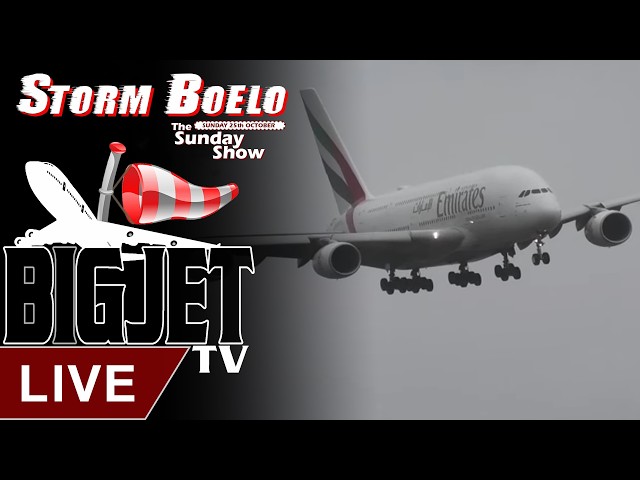 LIVE: Storm Boelo at London Heathrow Airport